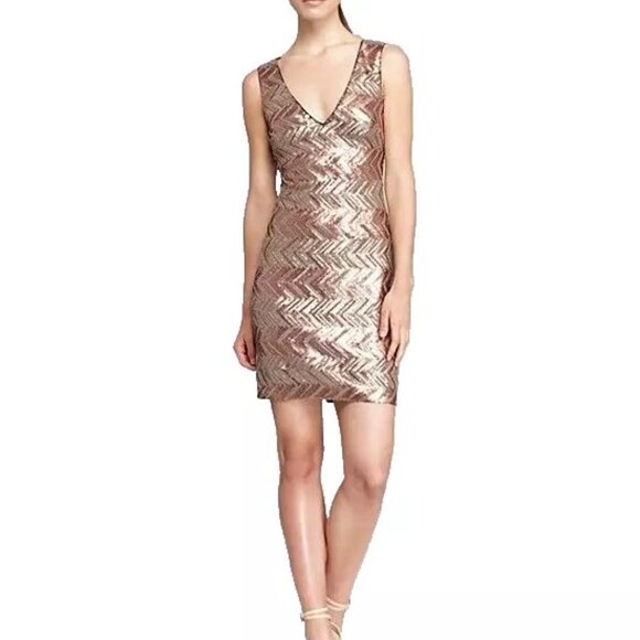 Aidan Mattox Mini Cocktail Party Dress Size 0 New With Tags - Picture 1 of 6